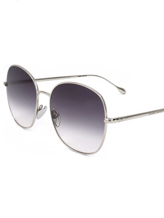 Isabel Marant Silver Frame Sunglasses with Gradient Dark Lenses main image 5